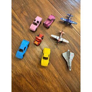 Vintage Tootsie Toy Diecast Cars & Planes Collection Camaro Corvette Mustang LOT